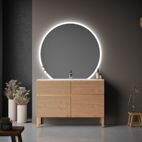 Зеркало с подсветкой в ванную комнату Келли